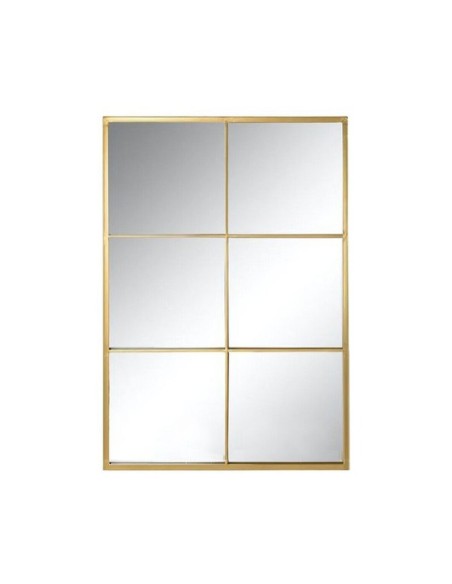 Espejo de Metal Dorado Ventana
