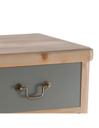 Mueble de entrada en madera 2 cajones