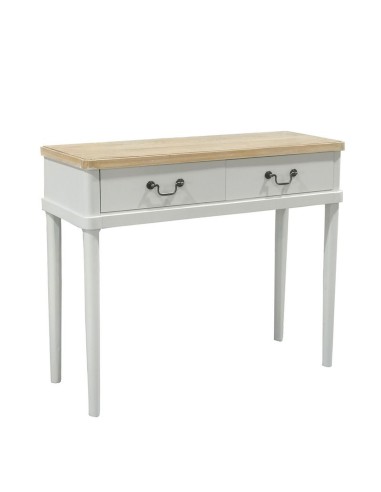 Mueble de entrada de madera 2 cajones