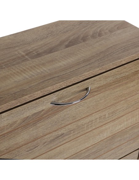 Zapatero 3 cajones marrón