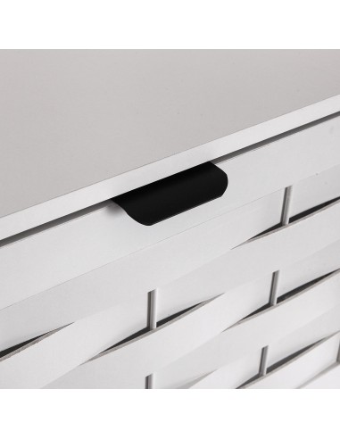 Zapatero blanco 2 cajones