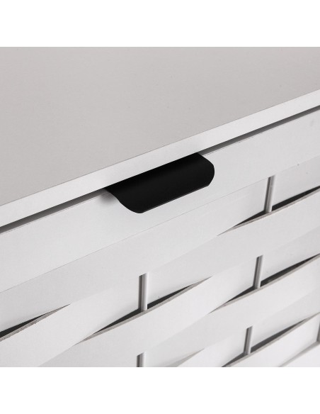 Zapatero blanco 2 cajones