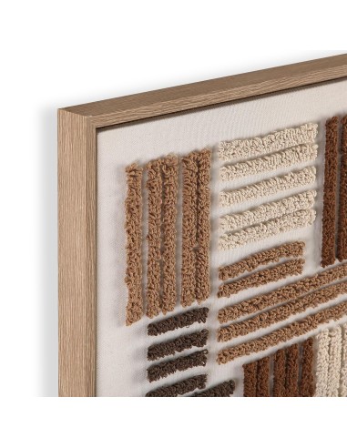 Cuadro de tela enmarcado