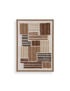 Cuadro de tela enmarcado