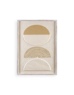 Cuadro de relieve diseño enmarcado