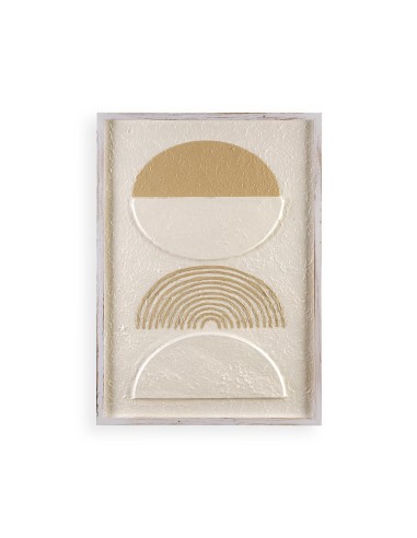 Cuadro de relieve diseño enmarcado