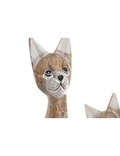 Juego 3 figuras de gatos 2