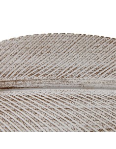 Bandeja de madera dorada desgastada 2