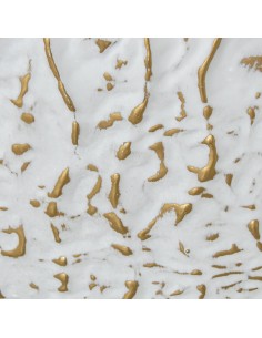 Jarrón metal grande oro 2