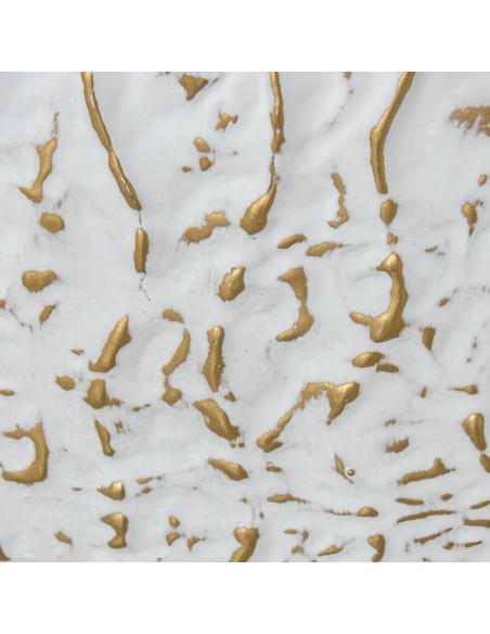 Jarrón metal grande oro