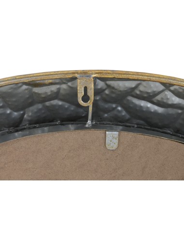 Espejo Metálico Oro 78cm