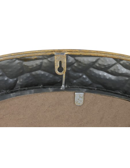 Espejo Metálico Oro 78cm