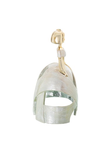Figura Menina Nácar Oro 29cm