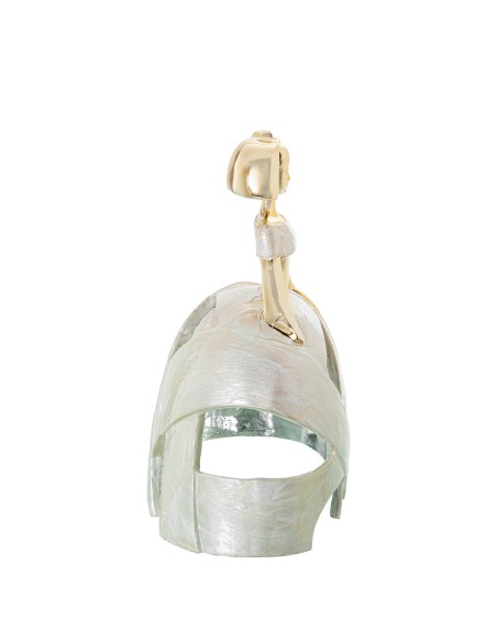 Figura Menina Nácar Oro 29cm