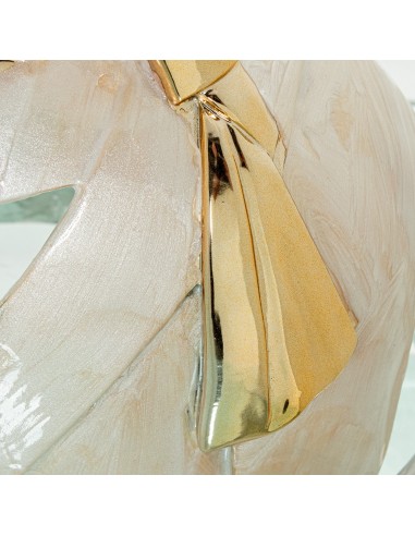 Figura Menina Nácar Oro 29cm