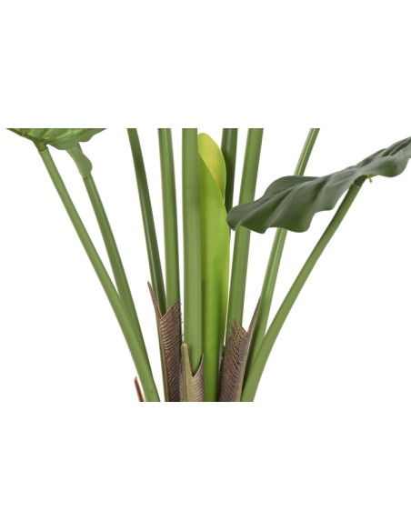 Planta artificial taro verde