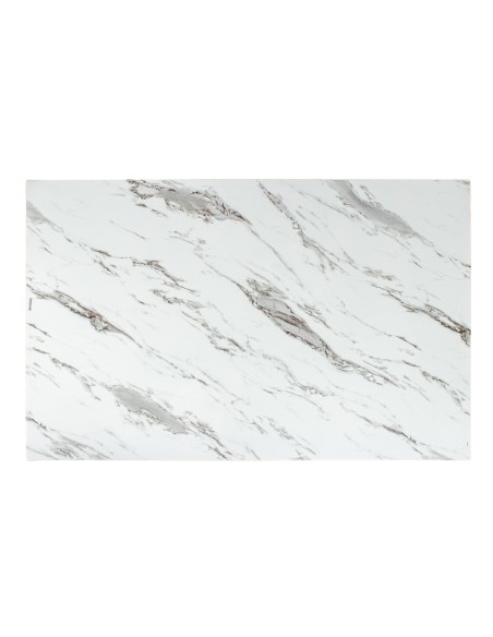 Mesa de comedor cristal patas en dorado