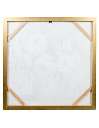 Cuadro en lienzo de jarrones con marco