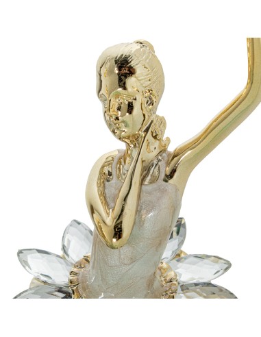 Figura de bailarina en dorada