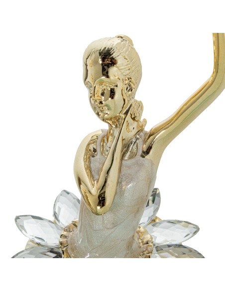 Figura de bailarina en dorada