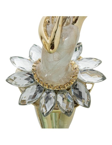 Figura de bailarina en dorada