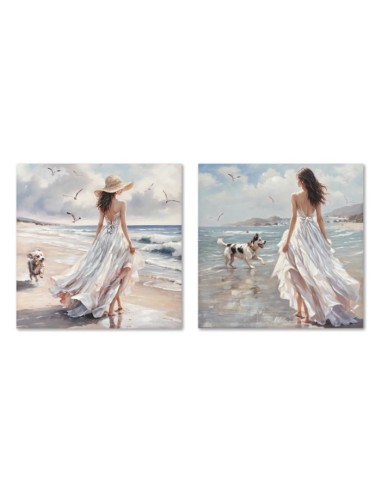 Cuadro en lienzo diseño playa