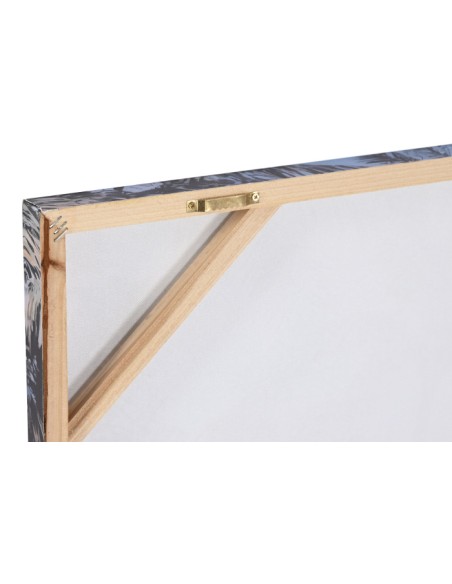 Cuadro en lienzo de mujer en playa