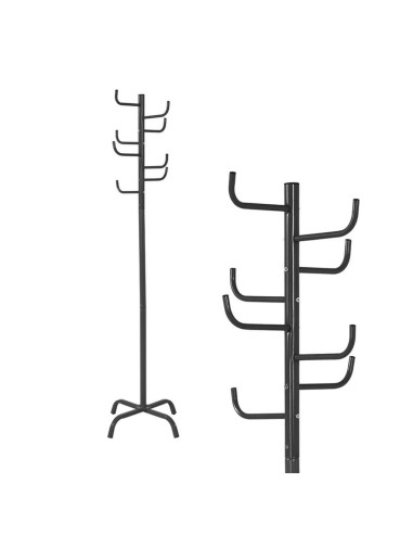 Perchero de pie Negro