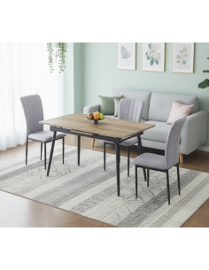 Mesa madera extensible.