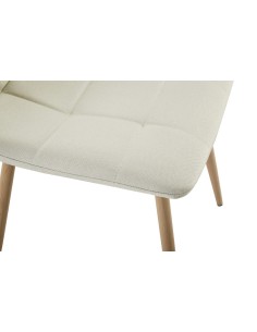 Silla portland beige con patas aserradas 2