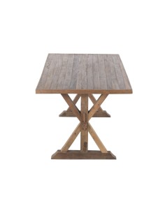 Mesa de Comedor Madera Reciclada Natural 2