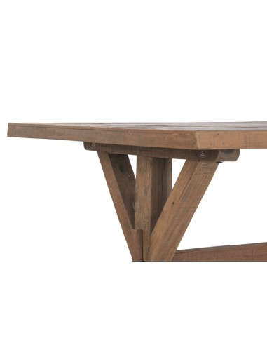 Mesa de Comedor Madera Reciclada Natural