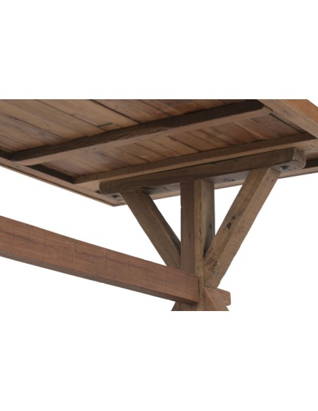 Mesa de Comedor Madera Reciclada Natural