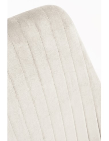 Silla haipe terciopelo patas negras