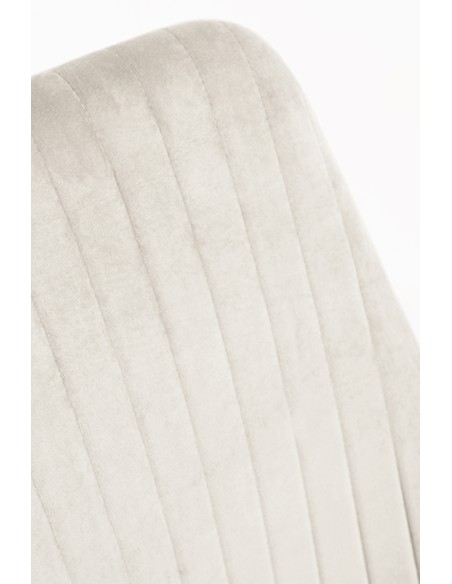 Silla haipe terciopelo patas negras