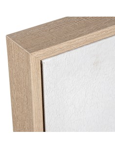 Cuadro en lienzo abstracto con marco 2