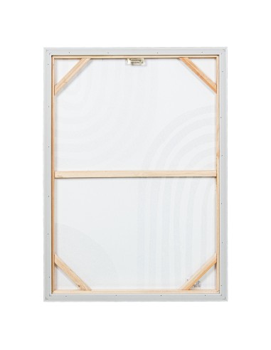 Cuadro en lienzo abstracto con marco