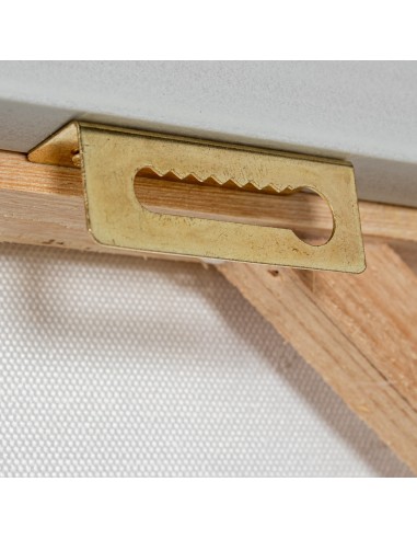 Cuadro en lienzo abstracto con marco