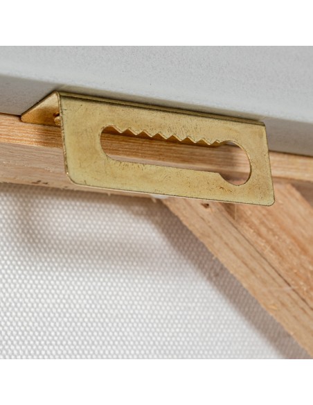 Cuadro en lienzo abstracto con marco