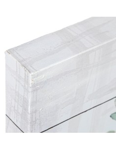 Cuadro lienzo de regaderas con flores 2