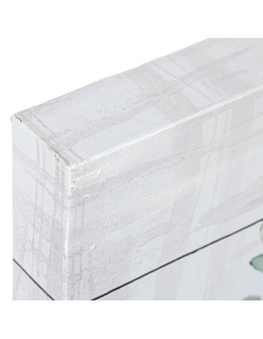 Cuadro lienzo de regaderas con flores