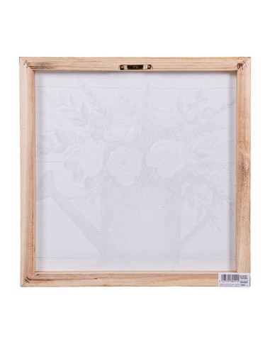 Cuadro lienzo de regaderas con flores