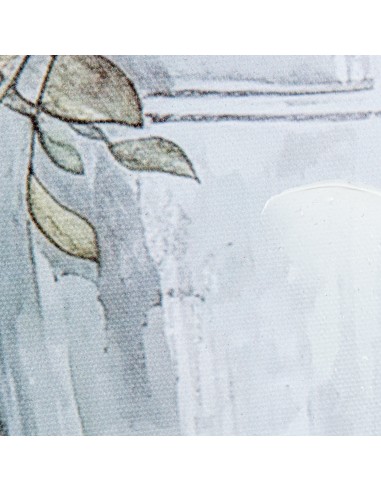 Cuadro lienzo de regaderas con flores