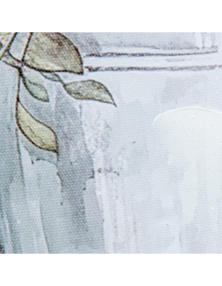 Cuadro lienzo de regaderas con flores