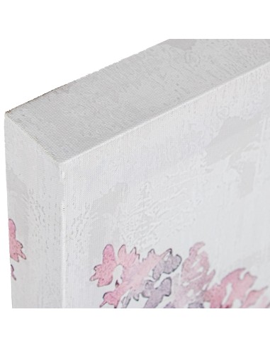 Cuadro en lienzo de jarrón con flores