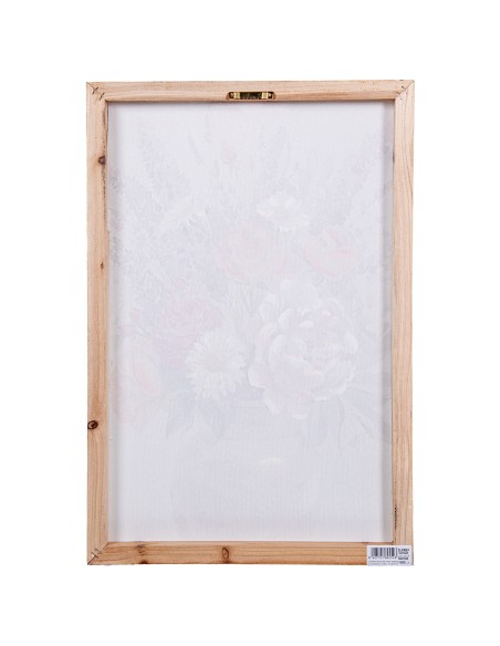 Cuadro en lienzo de jarrón con flores