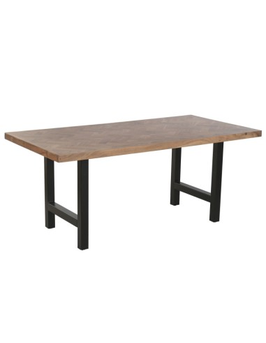 Mesa de Comedor Acacia y Metal