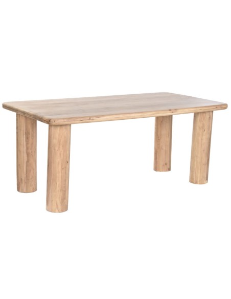 Mesa de Comedor en Acacia Natural