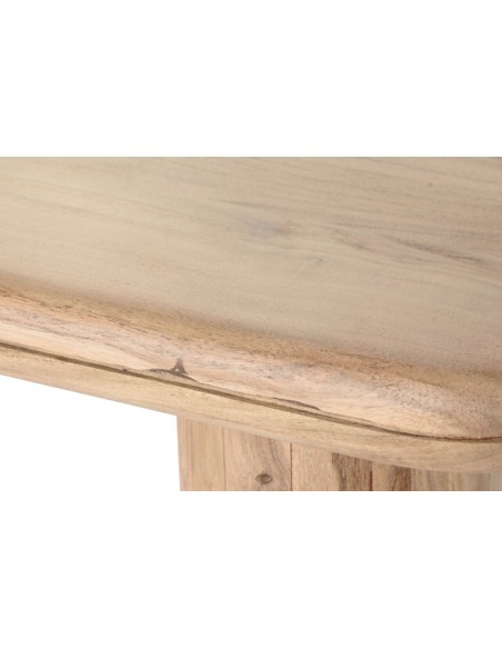 Mesa de Comedor en Acacia Natural