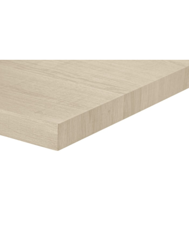 Mesa de Comedor Madera y Metal Negro